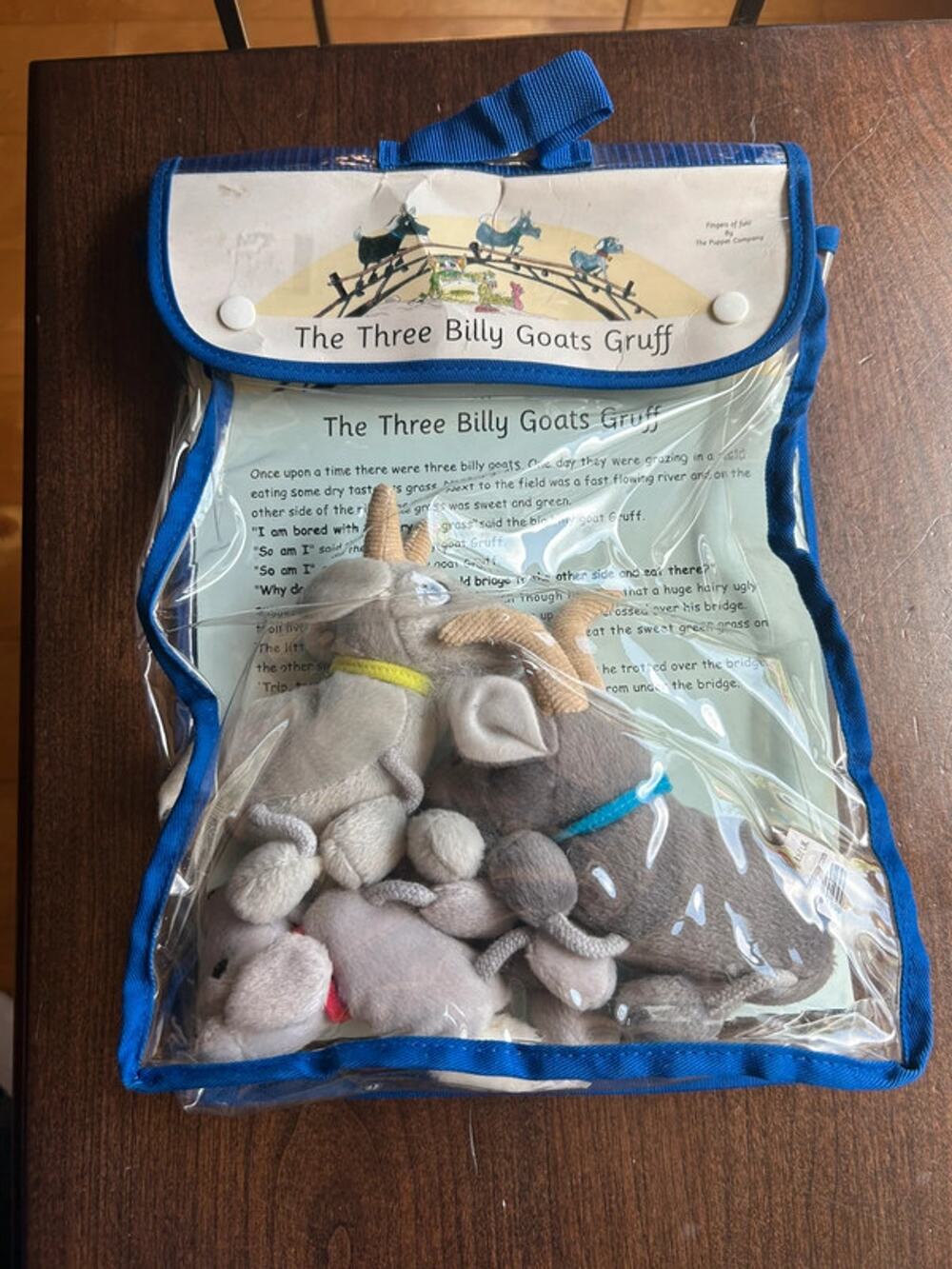 Billy goats gruff plush